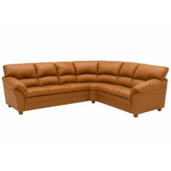 Tilst hjørnesofa i ægte Soleda læder Cognac - D32