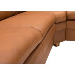 Tilst hjørnesofa i ægte Soleda læder Cognac - D23