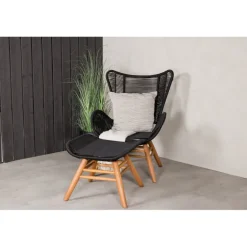 Tingeling Lounge Stol - Sort,Natur