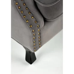 TITAN hvilestol Grå Velour