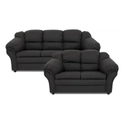 Tønder 3+2 pers. sofa - Koksgrå inari 95