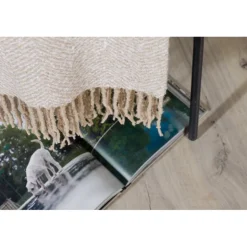 Toby Plaid - Beige og Hvid