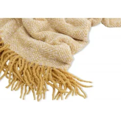 Toby Plaid - Hvid og - Gul