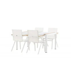 Togo Loungesæt - Havemøbelsæt - Natur,Hvid