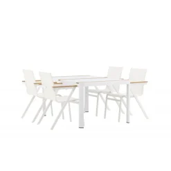 Togo Loungesæt - Havemøbelsæt - Natur,Hvid