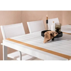 Togo Santorini t Loungesæt - Havemøbelsæt - Natur,Hvid