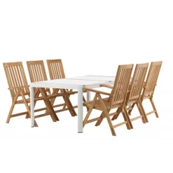 Togo t Loungesæt - Havemøbelsæt - Natur,Hvid