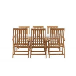 Togo t Loungesæt - Havemøbelsæt - Natur,Hvid