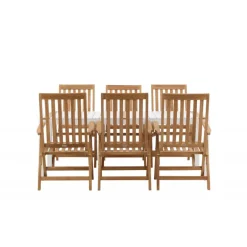 Togo t Loungesæt - Havemøbelsæt - Natur,Hvid