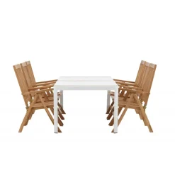 Togo t Loungesæt - Havemøbelsæt - Natur,Hvid