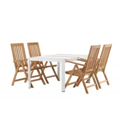 Togo t Loungesæt - Havemøbelsæt - Natur,Hvid