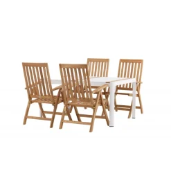 Togo t Loungesæt - Havemøbelsæt - Natur,Hvid