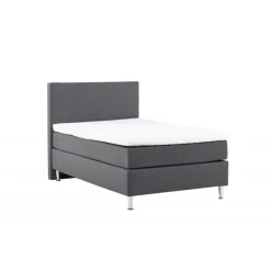 Toledo kontinentalseng 120x200 - Mørkegrå