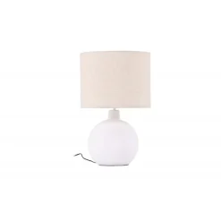 Torcello Bordlampe - Beige og Hvid