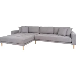 Torino Lounge Sofa lysegrå venstrevendt