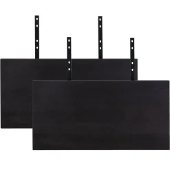 Toulon Spisebord - Spisebord i smoked olieret eg med bølget kant - forberedt tillægsplader 240x95xh76x4 cm