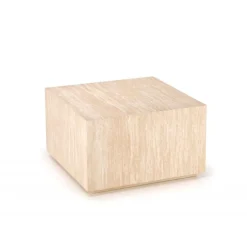 TRAVERTINO KWADRAT sofabord, travertin