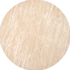 TRAVERTINO OKR?G?A sofabord, travertin