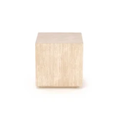 TRAVERTINO_S KWADRAT sofabord, travertin