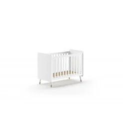 Tremmeseng Billy Baby (60 × 120 cm) – Hvid