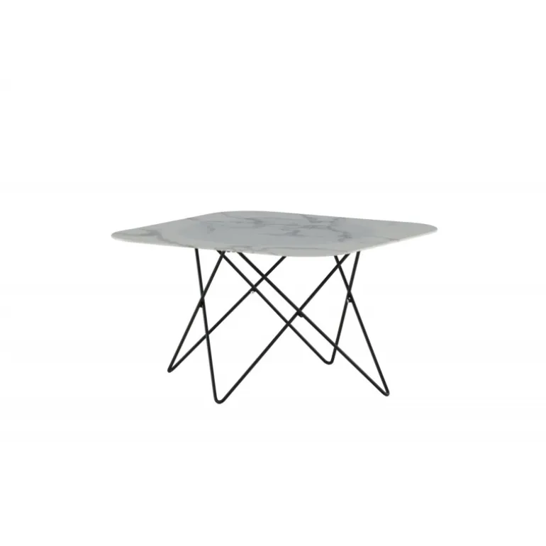 Tristar Sofabord - Sort og Hvid