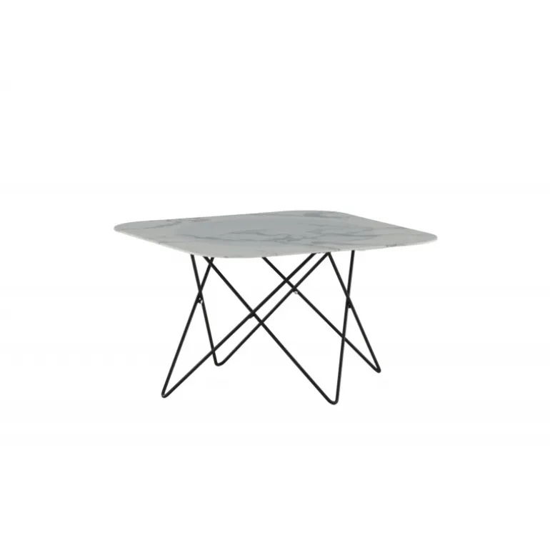 Tristar Sofabord - Sort og Hvid