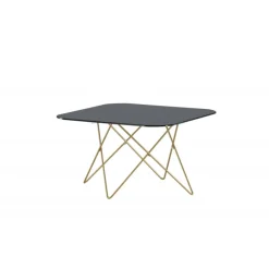 Tristar Sofabord - Sort og Messing