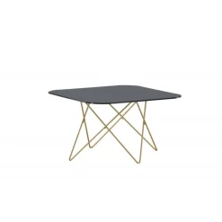 Tristar Sofabord - Sort og Messing