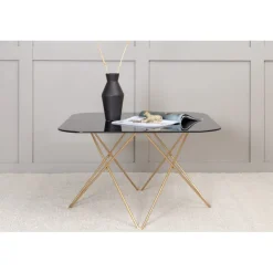 Tristar Sofabord - Sort og Messing