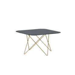 Tristar Sofabord - Sort og Messing
