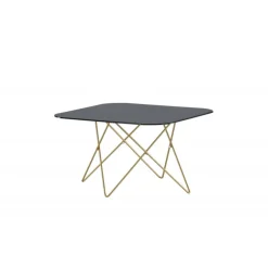 Tristar Sofabord - Sort og Messing