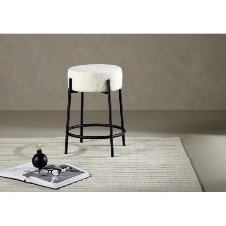 Tucson Barstol - Sort og Hvid