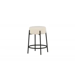 Tucson Barstol - Sort og Hvid