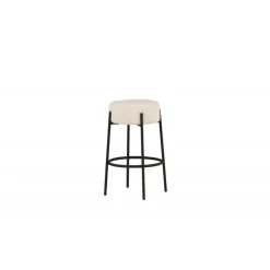 Tucson Barstol - Sort og Hvid