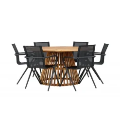 Tucuman Rund Loungesæt - Havemøbelsæt