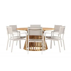 Tucuman Rund Loungesæt - Havemøbelsæt