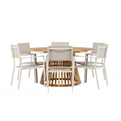 Tucuman Rund Loungesæt - Havemøbelsæt