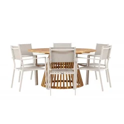 Tucuman Rund Loungesæt - Havemøbelsæt