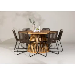 Tucuman Rund Loungesæt - Havemøbelsæt