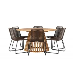 Tucuman Rund Loungesæt - Havemøbelsæt