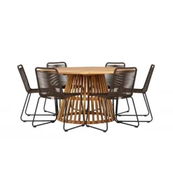 Tucuman Rund Loungesæt - Havemøbelsæt