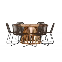 Tucuman Rund Loungesæt - Havemøbelsæt