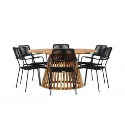 Tucuman Rund Loungesæt - Havemøbelsæt