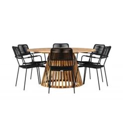 Tucuman Rund Loungesæt - Havemøbelsæt