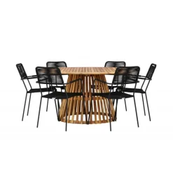 Tucuman Rund Loungesæt - Havemøbelsæt