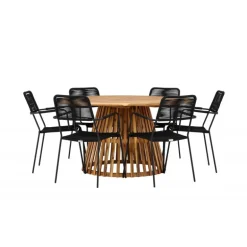 Tucuman Rund Loungesæt - Havemøbelsæt