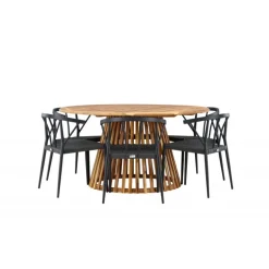 Tucuman Rund Loungesæt - Havemøbelsæt