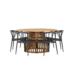 Tucuman Rund Loungesæt - Havemøbelsæt