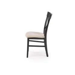 TUTTI 2 Spisebordsstol, Sort stof: Inari 22