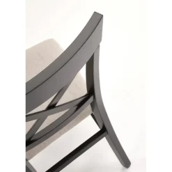 TUTTI 2 Spisebordsstol, Sort stof: Inari 22